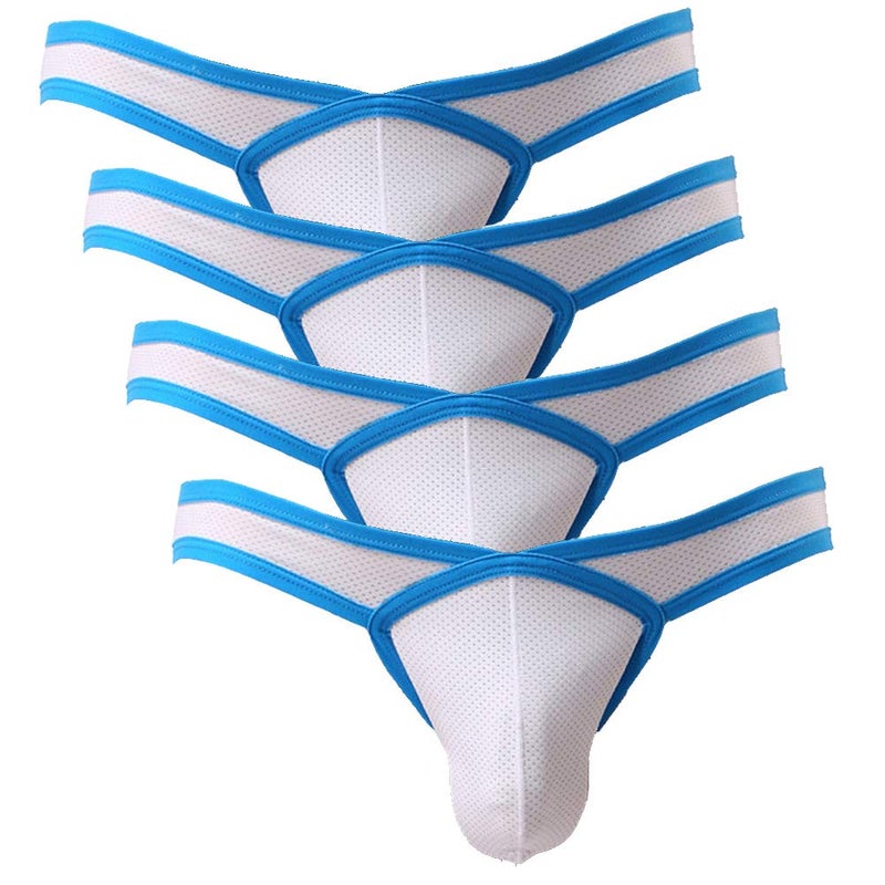 Summer Code Mens Sexy Micro Mesh Briefs Soft Breathable Bulge Pouch Underwear - Image 1